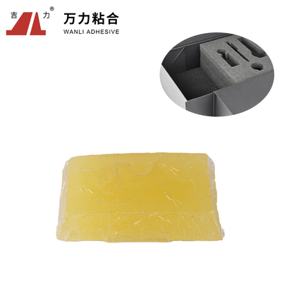 Bao bì trong suốt màu vàng nhạt nóng chảy Keo dán thùng carton keo TPR-7606