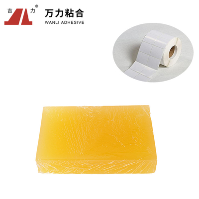 Bao bì dạng khối Chất kết dính nóng chảy Keo dán nhãn giấy nhiệt màu vàng TPR-433