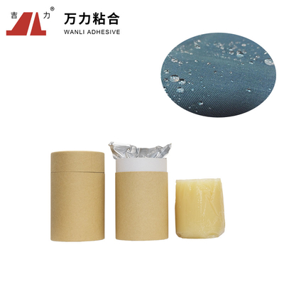 Keo rắn màu vàng cho vải tổng hợp, Keo nóng chảy 6000 Cps PUR PUR-6180