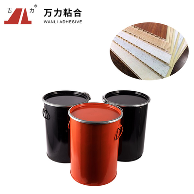 Chất kết dính phẳng màu vàng nhạt Chất kết dính nóng chảy Chế biến gỗ Keo dán PUR PUR-5837B