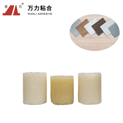 Chất kết dính nóng chảy Polyurethane PUR màu vàng trắng mờ Chất kết dính chế biến gỗ PUR-9910