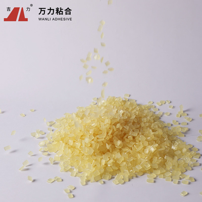 Keo nóng chảy rắn màu vàng nhạt EVA Keo nhiệt độ cao dễ bong tróc EVA-C-22