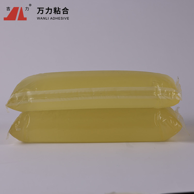 TPR Bao bì màu vàng Keo nóng chảy Keo dán nóng rắn cho Polypropylene TPR-204B