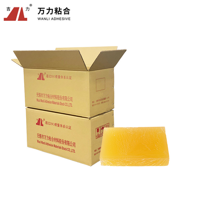 Bao bì dạng khối Chất kết dính nóng chảy Keo dán nhãn giấy nhiệt màu vàng TPR-433