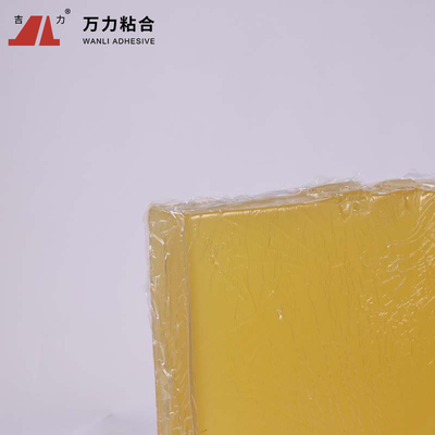 Bao bì dạng khối Chất kết dính nóng chảy Keo dán nhãn giấy nhiệt màu vàng TPR-433