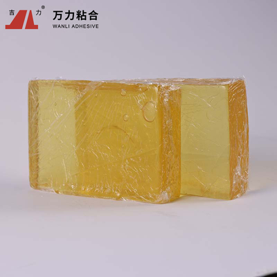 Liên kết con dấu 9500 Cps Keo nóng chảy Fugitive Nhiệt độ màu vàng TPR-4376A