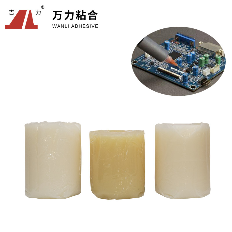 Chất kết dính dẫn điện từ trắng đến hơi vàng Keo dán điện tử PUR nóng chảy PUR-4184-4