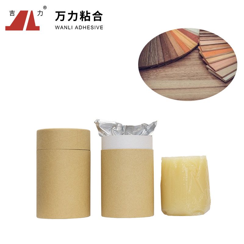 Chế biến gỗ 5000 Cps Keo nóng chảy Keo dán phẳng Cán màu vàng không độc hại PUR-886