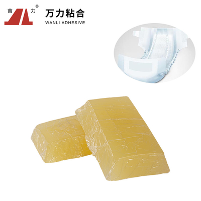 Tã dán Liên kết nóng chảy Chất kết dính nhạy cảm với áp suất nóng Màu vàng Số lượng lớn nóng chảy TPR-6258AS