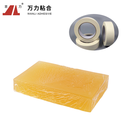 Chất kết dính nhạy cảm với áp suất nóng chảy màu vàng rắn Chất kết dính TPR PSA TPR-6559S
